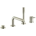 thumbnail image 1 of Grohe 19 576 Brushed Nickel Tub Faucet, 1 of 4