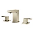 thumbnail image 1 of Grohe Eurocube 20370ENA 8-inch Widespread 2-Handle S-Size Bathroom Faucet 1.2 GPM in Grohe Brushed Nickel, 1 of 3