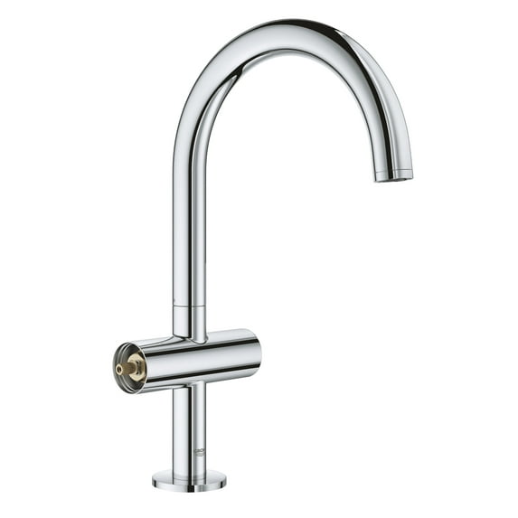 Grohe 21 027 3 Atrio 1.2 GPM Single Hole L-Size Bathroom Faucet - Chrome