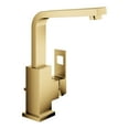 thumbnail image 1 of Grohe Eurocube 23184GNA Single Hole Single-Handle L-Size Bathroom Faucet 1.2 GPM in Grohe Brushed Cool Sunrise, 1 of 5