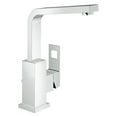 thumbnail image 1 of Grohe 23 184 A Eurocube 1.2 GPM Single Hole Bathroom Faucet - Chrome, 1 of 5