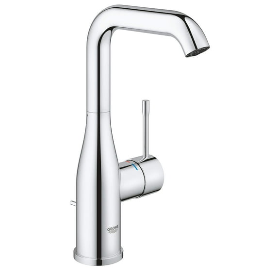 Grohe 23 486 A Essence 1.2 GPM Single Hole Bathroom Faucet - Chrome