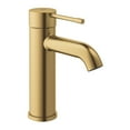 thumbnail image 1 of Grohe Essence 23592GNA Single Hole Single-Handle S-Size Bathroom Faucet 1.2 GPM in Grohe Brushed Cool Sunrise, 1 of 4
