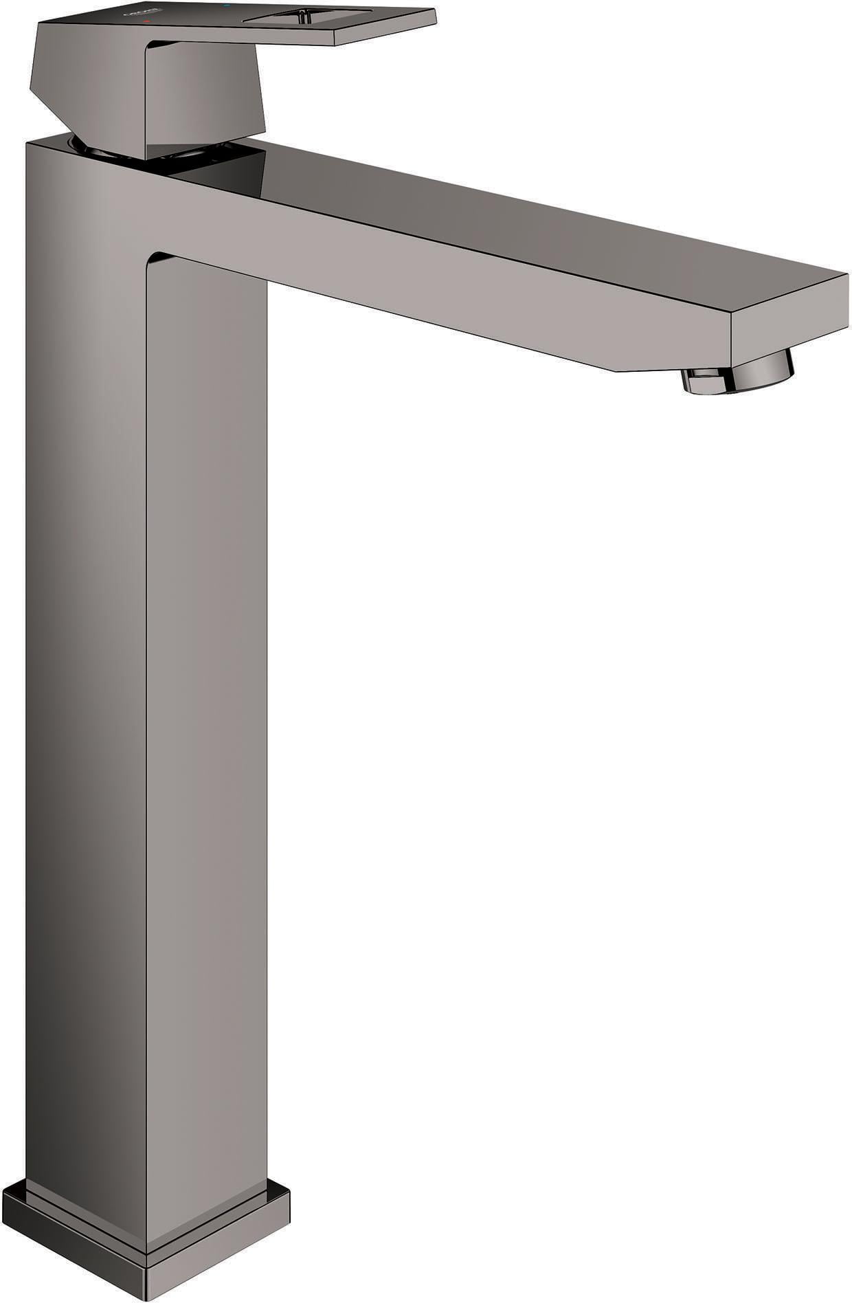 Hard Graphite Single-Handle Vessel Sink Bathroom Faucet