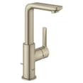 thumbnail image 1 of Grohe Lineare 23825A0A Single Hole Single-Handle L-Size Bathroom Faucet 1.2 GPM in Grohe Hard Graphite, 1 of 4