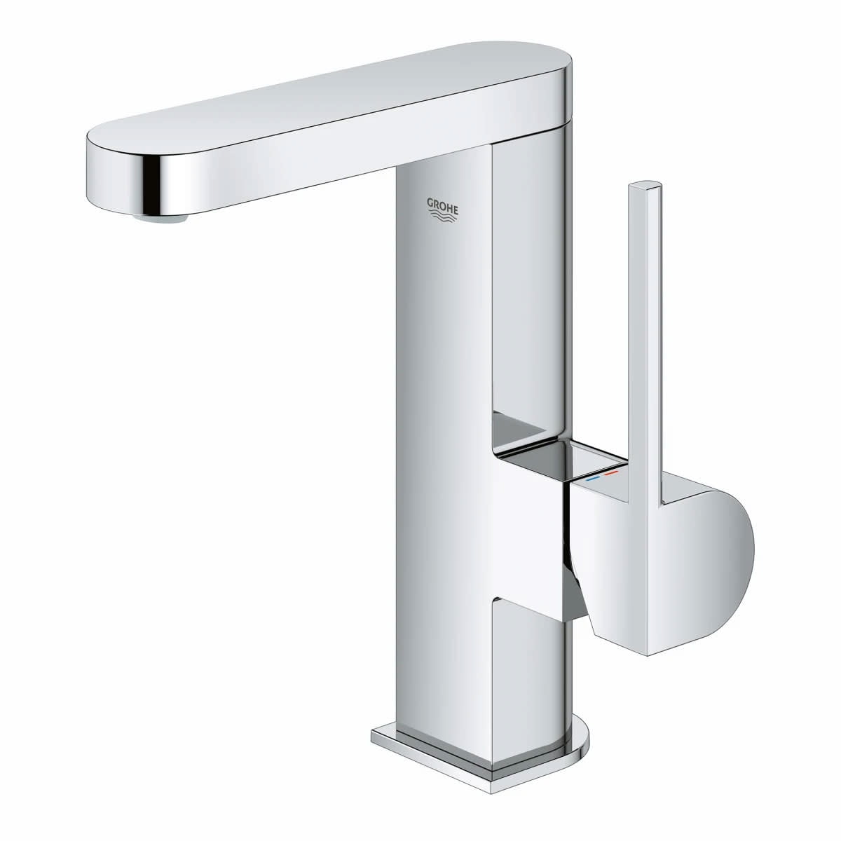 Grohe Plus Elegance Single-Hole 7.5" StarLight Chrome Bathroom Faucet