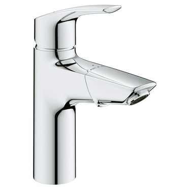 Grohe 23 991 3 Eurosmart 1.2 GPM Deck Mounted Single Hole M-Size Bathroom Faucet - Chrome