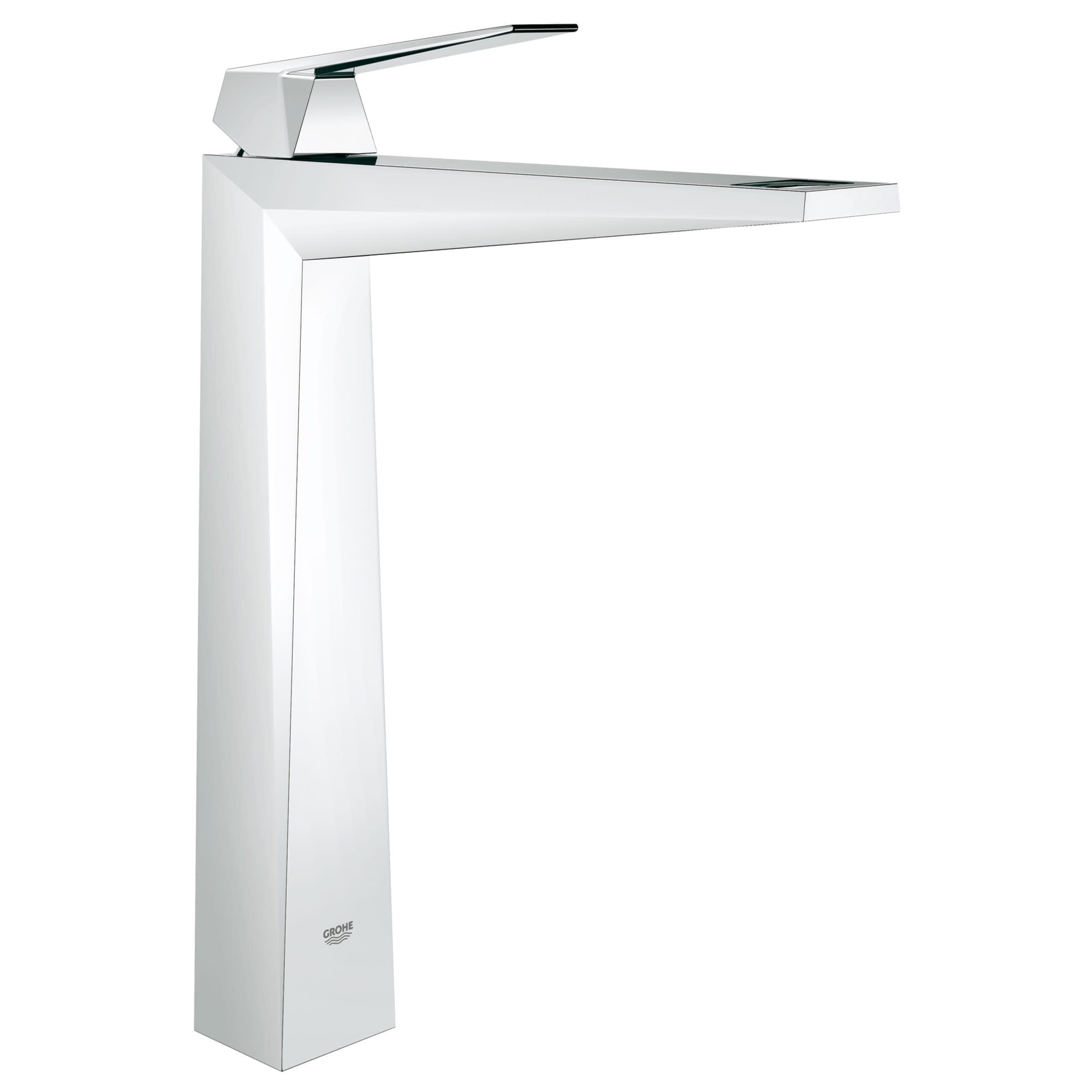 Allure Brilliant Modern Chrome Single Hole Vessel Faucet