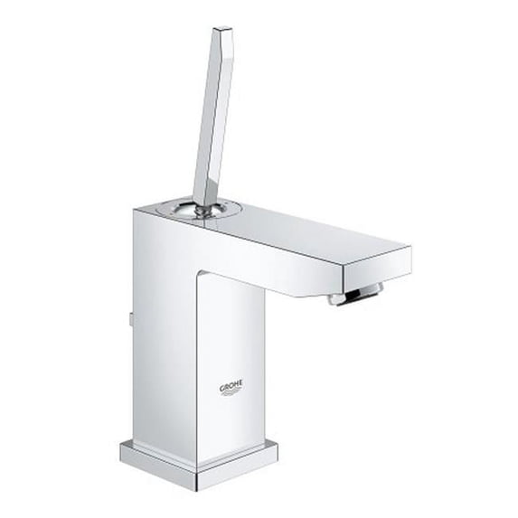 Grohe 23655000 Eurocube Joy Single Hole Bathroom Faucet, Chrome