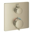 thumbnail image 1 of Grohe Grohtherm 24111A00 Dual Function 2-Handle Thermostatic Valve Trim in Grohe Hard Graphite, 1 of 5