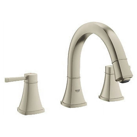 Grohe 25 154 Grandera Deck Mounted Roman Tub Filler Trim - Nickel