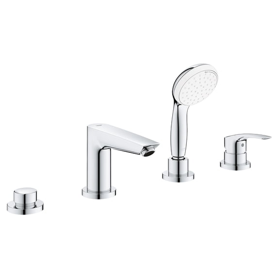 Grohe 25245003 Eurosmart 1.75 GPM Deck Mounted Tub Filler - Chrome