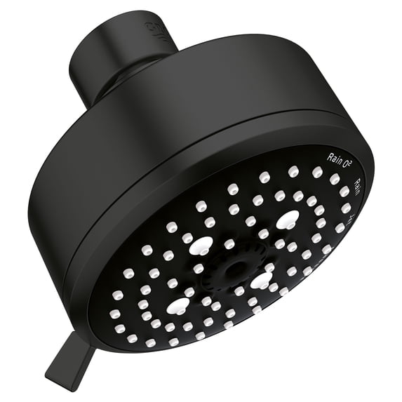 Grohe Tempesta 260432431 100 Shower Head, 4" - 4 Sprays, 1.75 gpm in Matte Black