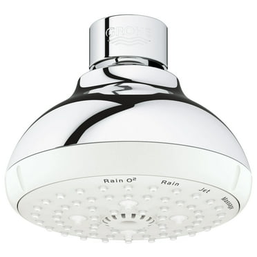 Grohe 26 044 1 Tempesta 1.75 GPM Multi Function Shower Head - Chrome