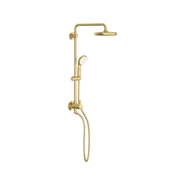 Grohe 26 123 1 Retro-Fit 1.75 GPM Shower System - Brushed Cool Sunrise