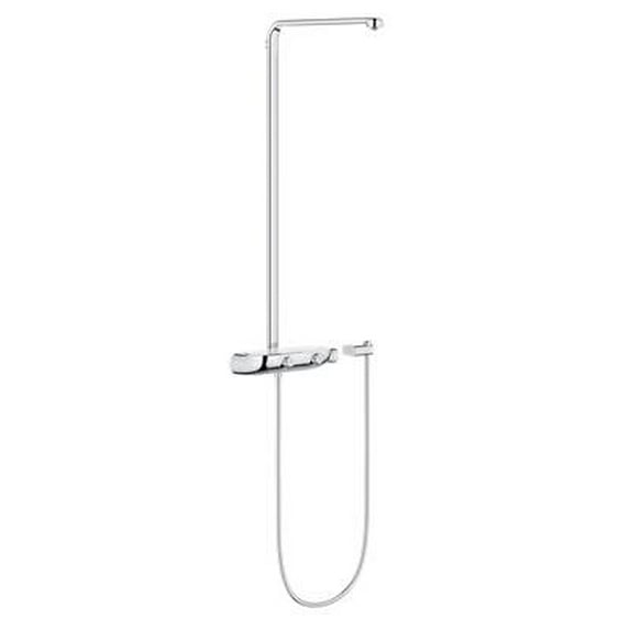 Grohe 26379000 Smart Control 2-Function Shower System with Exposed Thermostat for Wall Mounting Chrome