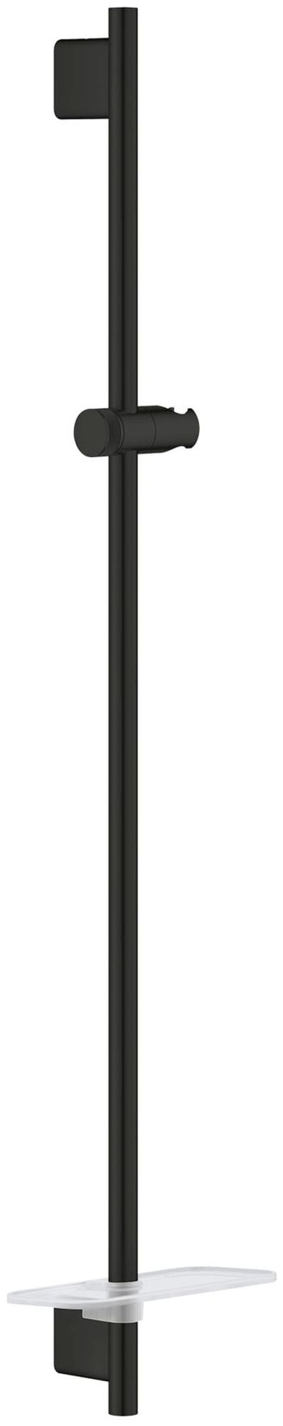 Matte Black 36-Inch Wall Mounted Slide Bar