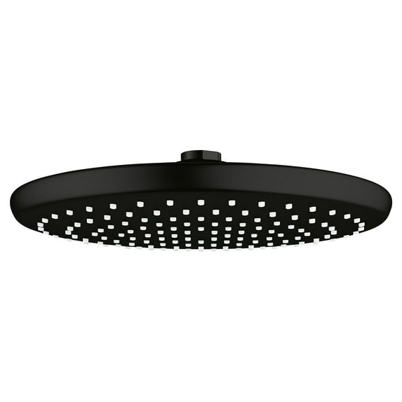 Grohe Tempesta 267152430 250 Rain Shower Head, 9 7?8" - 1 Spray, 1.75 gpm in Matte Black