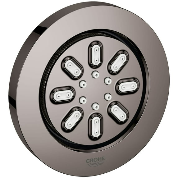 Grohe 26 744 Rainshower Aqua 2 Function Round Body Spray - Grey