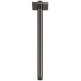thumbnail image 1 of Grohe Rainshower 27487A00 12" Ceiling Shower Arm With Square Flange in Grohe Hard Graphite, 1 of 2