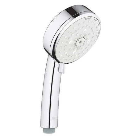 Chrome Multi-Function Handheld Shower Head with 4 Sprays