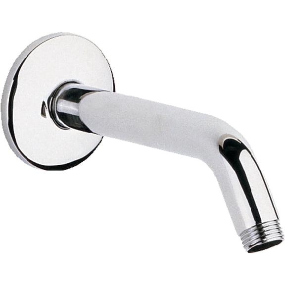Grohe 27412000 Relexa 6 5/8 In. Tubular Shower Arm, Starlight Chrome