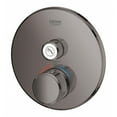 thumbnail image 1 of Grohe Grohtherm 29136A00 Single Function Thermostatic Valve Trim in Grohe Hard Graphite, 1 of 2