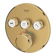 thumbnail image 1 of Grohe Grohtherm 29138GN0 Triple Function Thermostatic Valve Trim in Grohe Brushed Cool Sunrise, 1 of 2