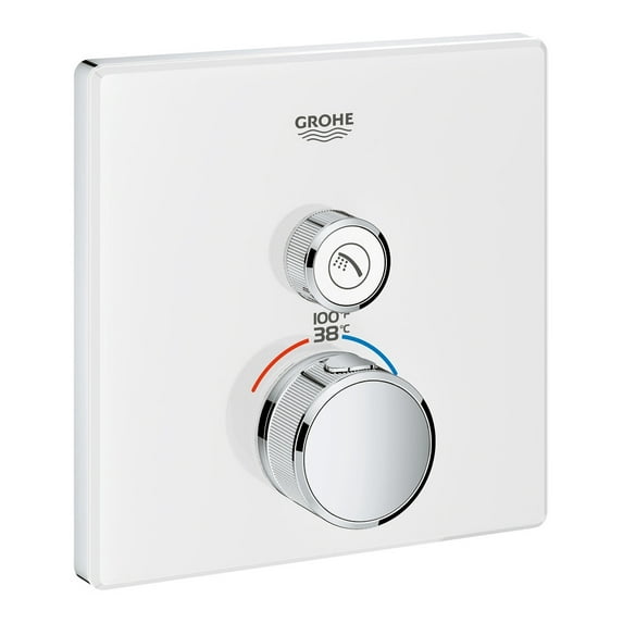 Grohe 29 163 Smartcontrol Single Function Thermostatic Valve Trim Only - White