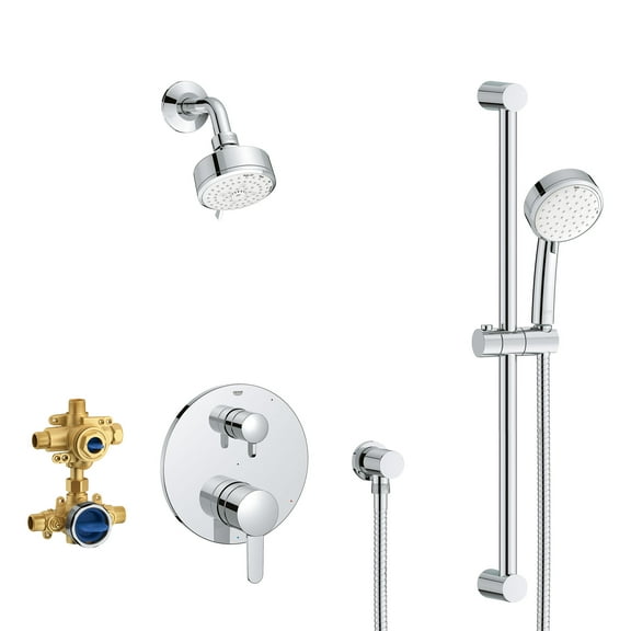 Grohe Cosmopolitan 29429000 COSMOPOLITAN PRESSURE BALANCE SHOWER SET in Grohe Chrome