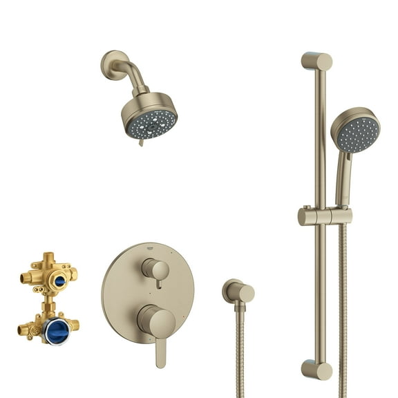 Grohe Cosmopolitan 29429EN0 COSMOPOLITAN PRESSURE BALANCE SHOWER SET in Grohe Brushed Nickel