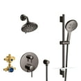 thumbnail image 1 of Grohe Timeless 29431A00 TIMELESS PRESSURE BALANCE SHOWER SET in Grohe Hard Graphite, 1 of 1
