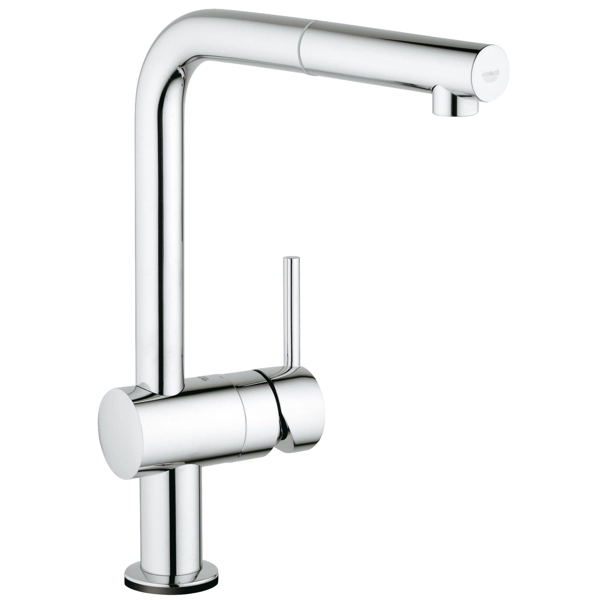 Modern Chrome 13'' High Pull-Out Spray Kitchen Faucet with Touch Activation
