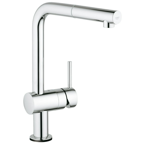 Grohe 30 218 Minta Pull-Out Spray Kitchen Faucet - Chrome