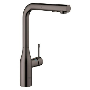 Grohe Essence 30271A00 Single-Handle Pull-Out Kitchen Faucet Dual Spray 1.75 GPM in Grohe Hard Graphite