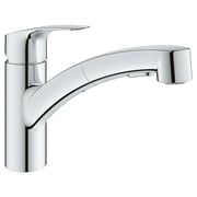 Grohe 30 306 1 Eurosmart 1.75 GPM Single Hole Pull Out Kitchen Faucet - Chrome