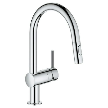 Grohe 31 378 3 Minta 1.75 GPM Single Hole Pull Down Kitchen Faucet - Chrome