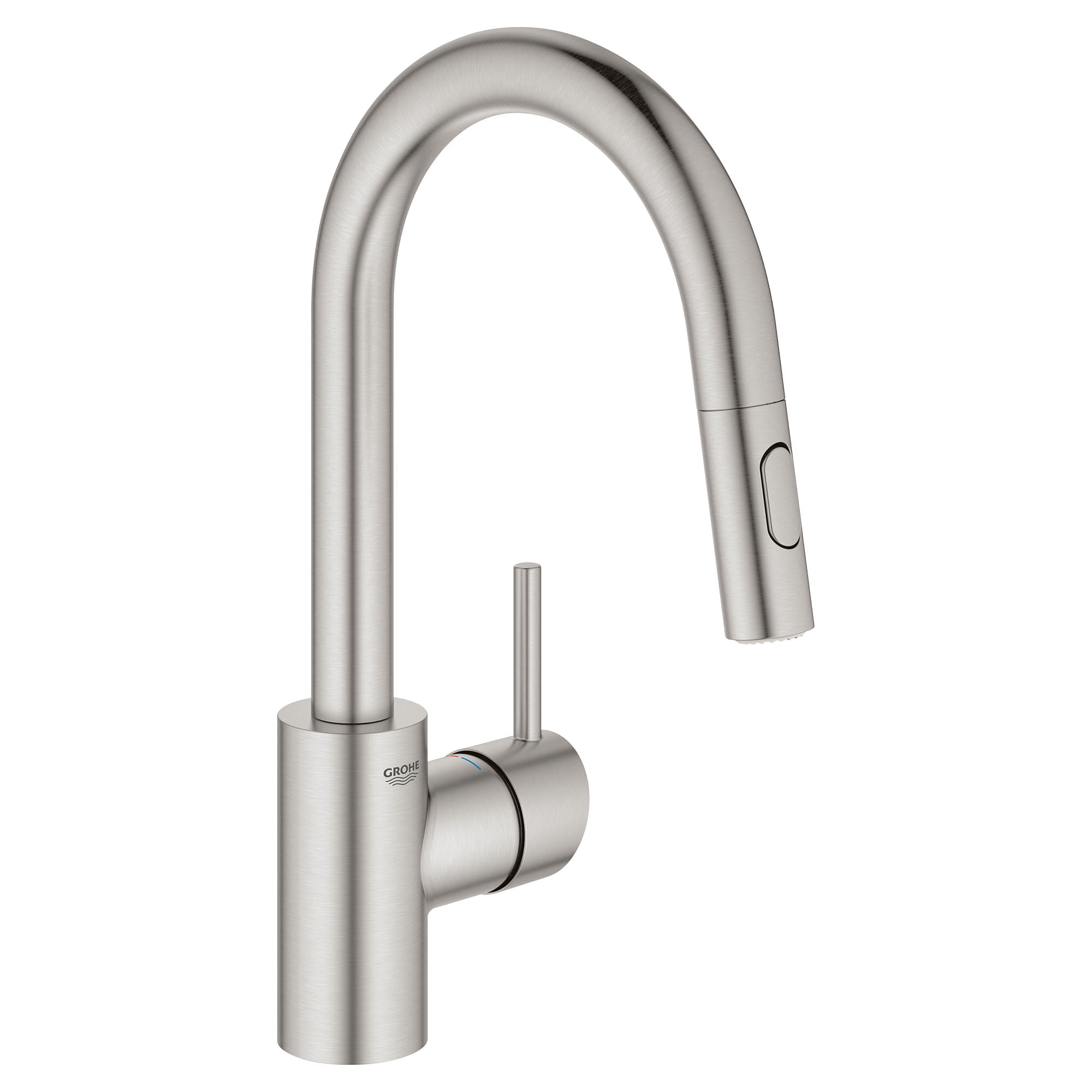 Stainless Steel Modern Pull-Out Spray Kitchen Faucet