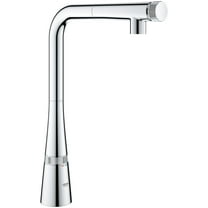 Grohe 31 559 2 Zedra 1.75 GPM Single Hole Pull Out Kitchen Faucet - Chrome