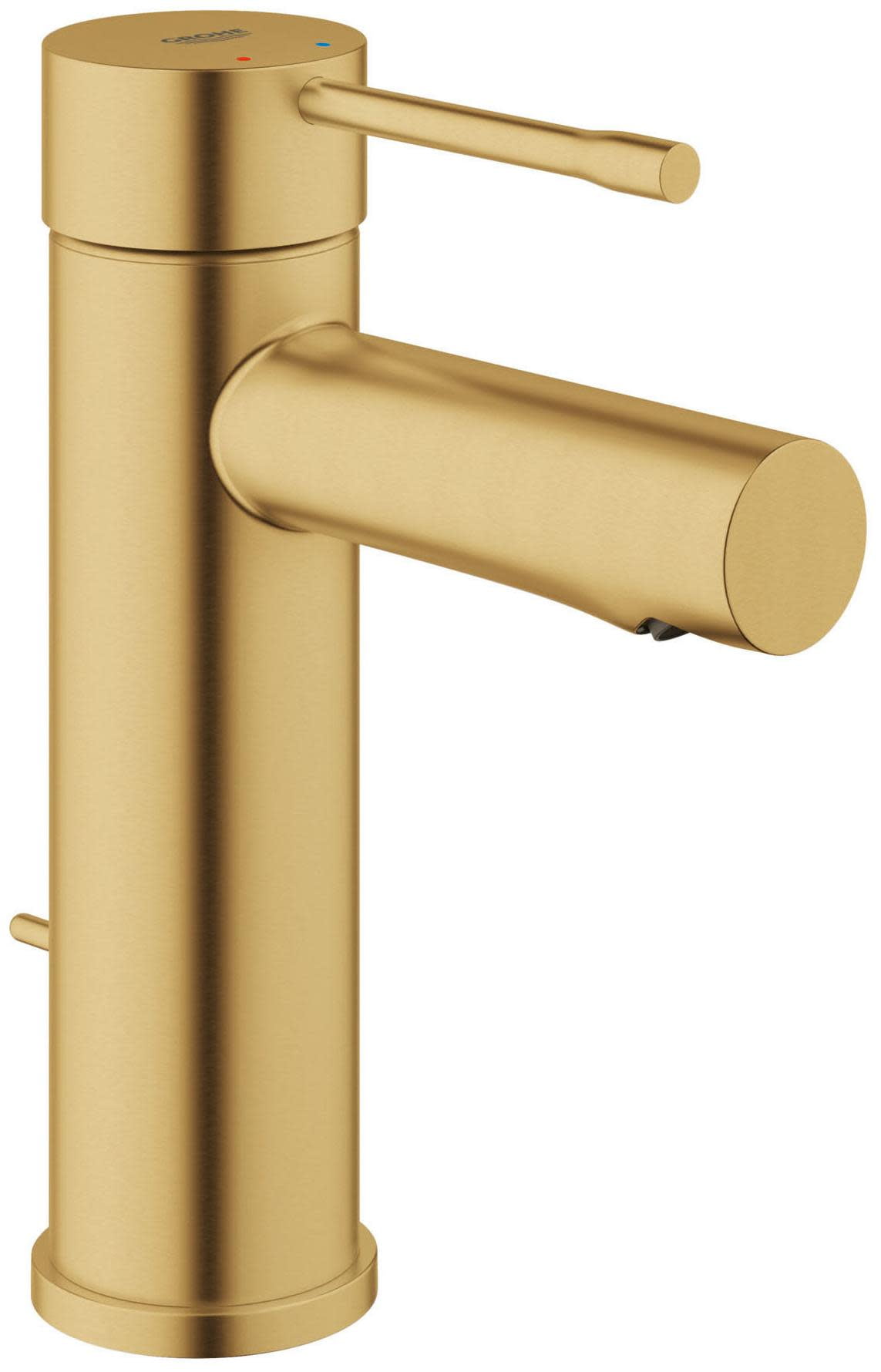 Essence Modern Chrome Single Hole Bathroom Faucet with Drain Assembly