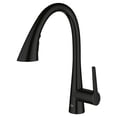 thumbnail image 1 of Grohe Zedra 322982433 Single-Handle Pull Down Kitchen Faucet Triple Spray 1.75 GPM in Matte Black, 1 of 4