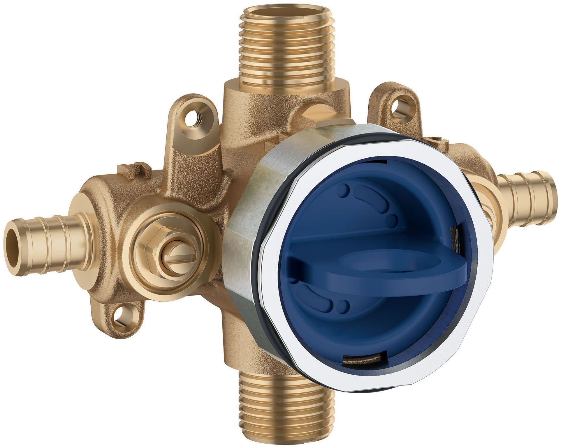 GrohSafe 3.0 Brass Pressure Balance Valve with Flush Plug