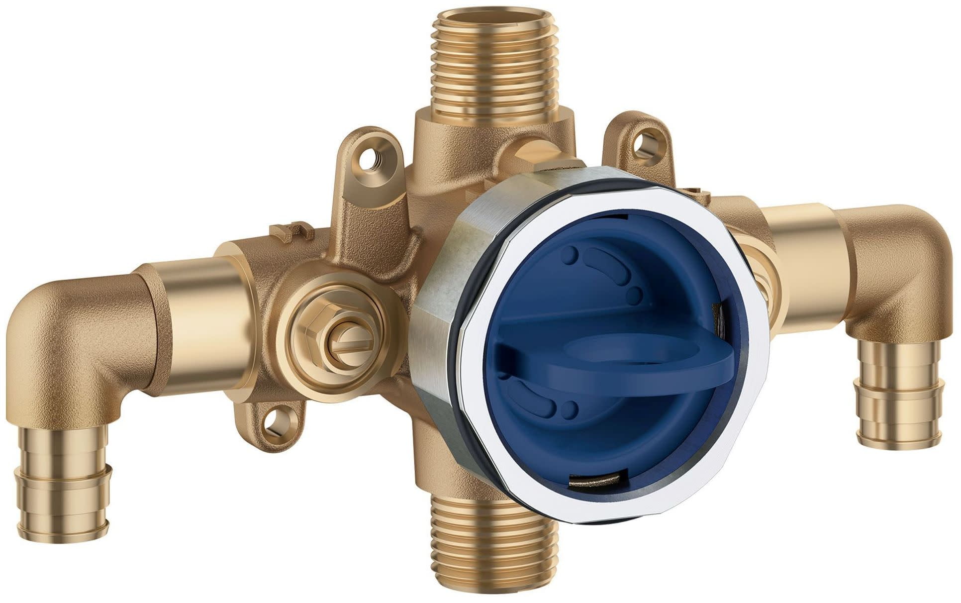 GrohSafe 3.0 Brass Pressure Balance Valve with PEX Elbows