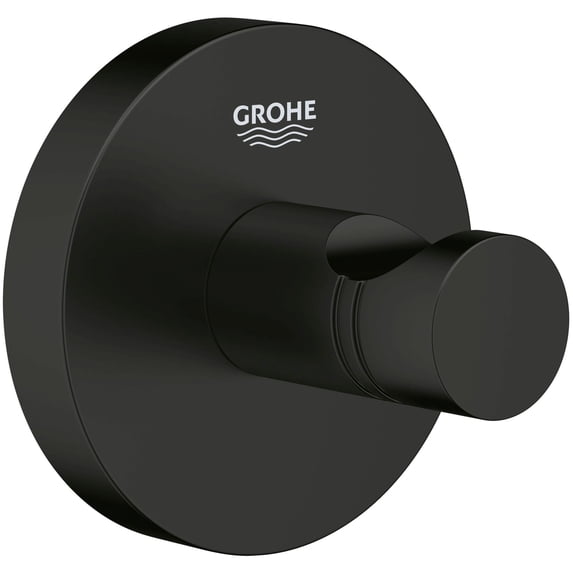 Grohe Essentials 403642431 Robe Hook in Matte Black