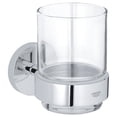 thumbnail image 1 of Grohe 40 447 Essentials Wall Mounted Tumbler - Chrome, 1 of 5