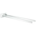 thumbnail image 1 of Grohe 40 496 Allure Brilliant Two-Arm Towel Bar - Chrome, 1 of 1