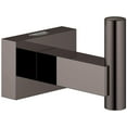 thumbnail image 1 of Grohe Essentials Cube 40511A01 Robe Hook in Grohe Hard Graphite, 1 of 3