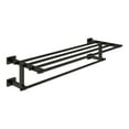 thumbnail image 1 of Grohe Essentials Cube 405122431 23 5/8" Multi-Towel Rack in Matte Black, 1 of 3