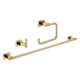thumbnail image 1 of Grohe Essentials Cube 40777GN1 3-in-1 Accessory Set in Grohe Brushed Cool Sunrise, 1 of 2