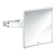 thumbnail image 1 of Grohe 40 808 Selection Cube 8-3/4" Framed Mirror - Chrome, 1 of 2